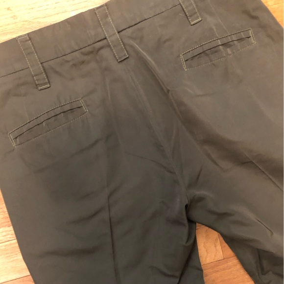 Jil Sander Silk and Polyester Green Pants - Picture 4 of 5